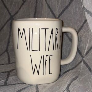 Rae Dunn Artisan “Military Wife” Collection Mug